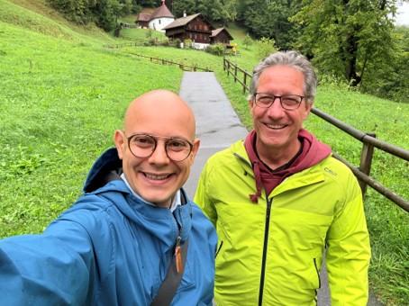 von links nach rechts: Norbert Nagy - Ugo Rossi